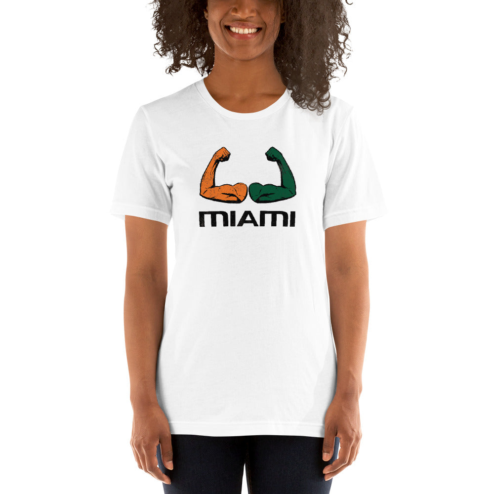 Miami 305 Area Code Native College Football Fan Unisex T-Shirt