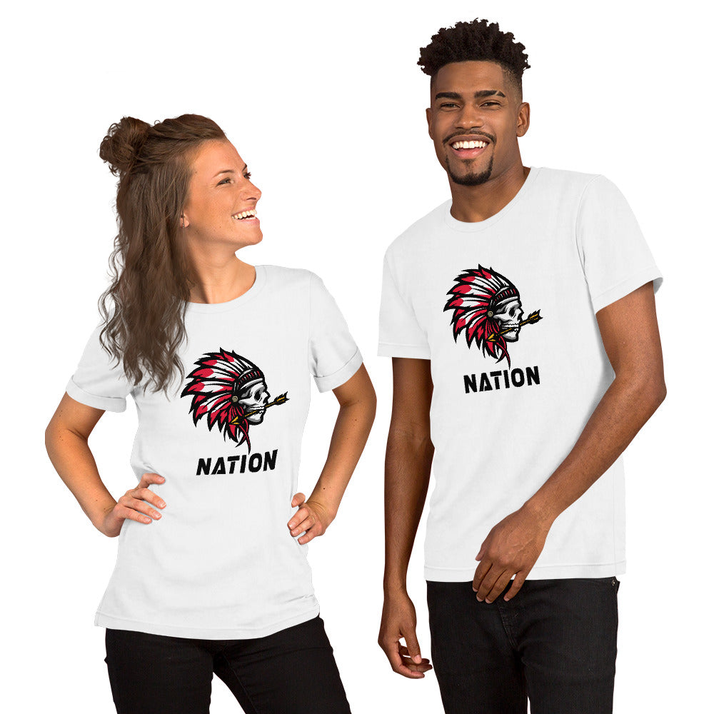 Indian Chief Nation Football Fan Unisex T-Shirt