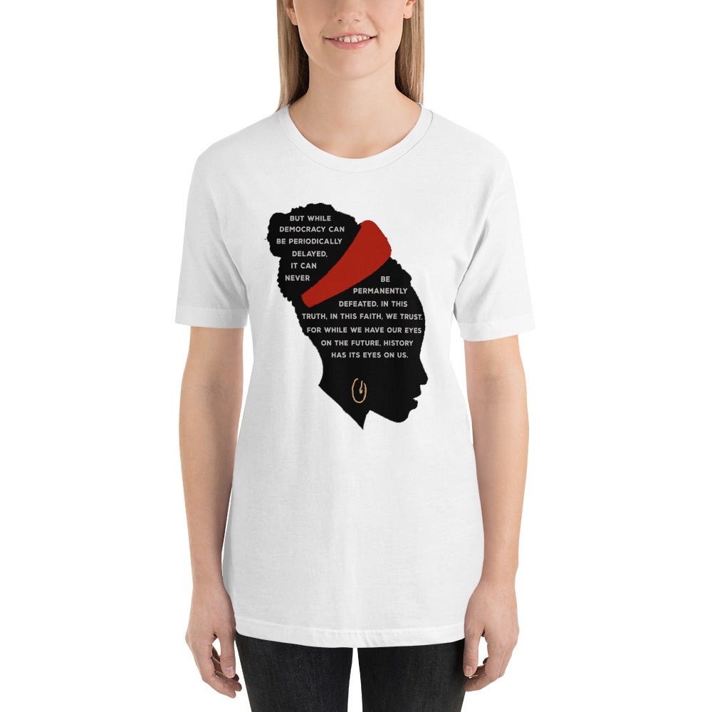 Amanda Gorman The Hill We Climb Poem 2021 Presidential Inauguration Souvenir  Unisex T-Shirt