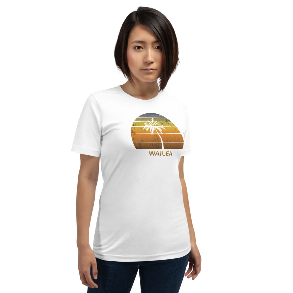 Vintage Wailea Maui Hawaii Sunset Unisex T-Shirt