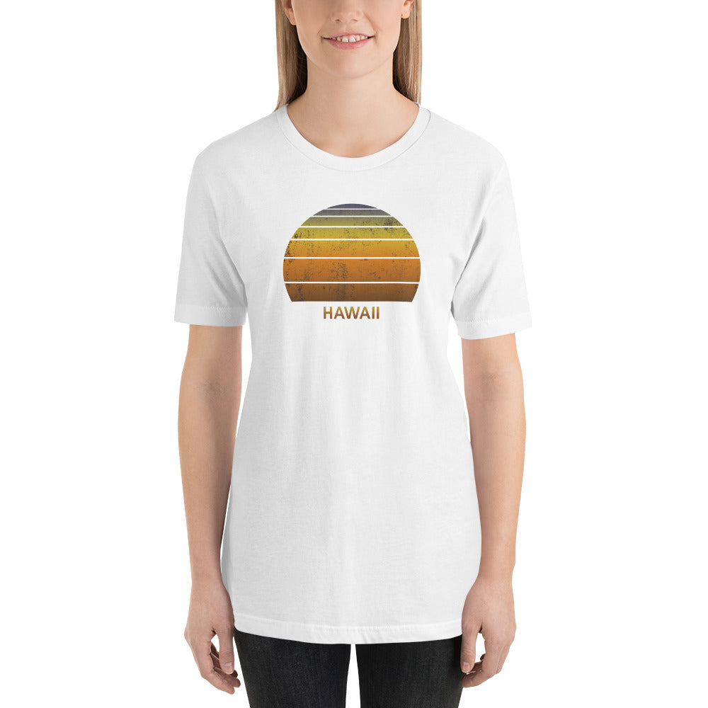 Retro Hawaii Sunset Unisex T-Shirt