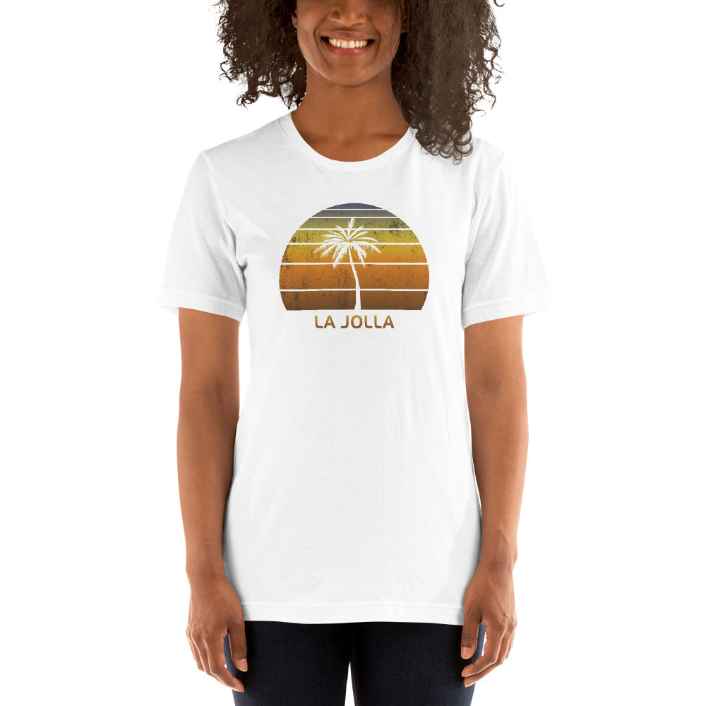 Vintage La Jolla California Beach Sunset Unisex T-Shirt