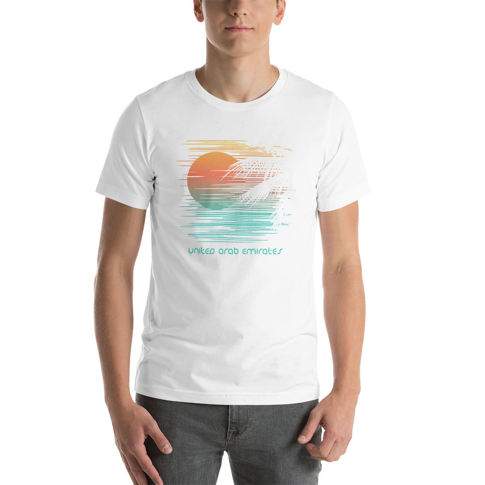 United Arab Emirates Vacation Souvenir UAE Artistic Unisex T-Shirt