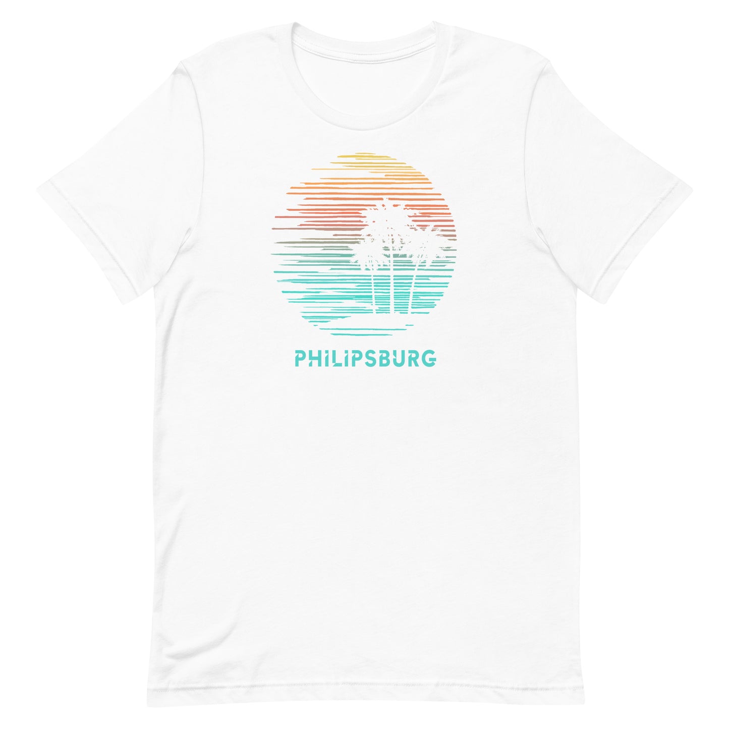 Philipsburg Sint Maarten Souvenir Vacation Artistic Unisex T-Shirt
