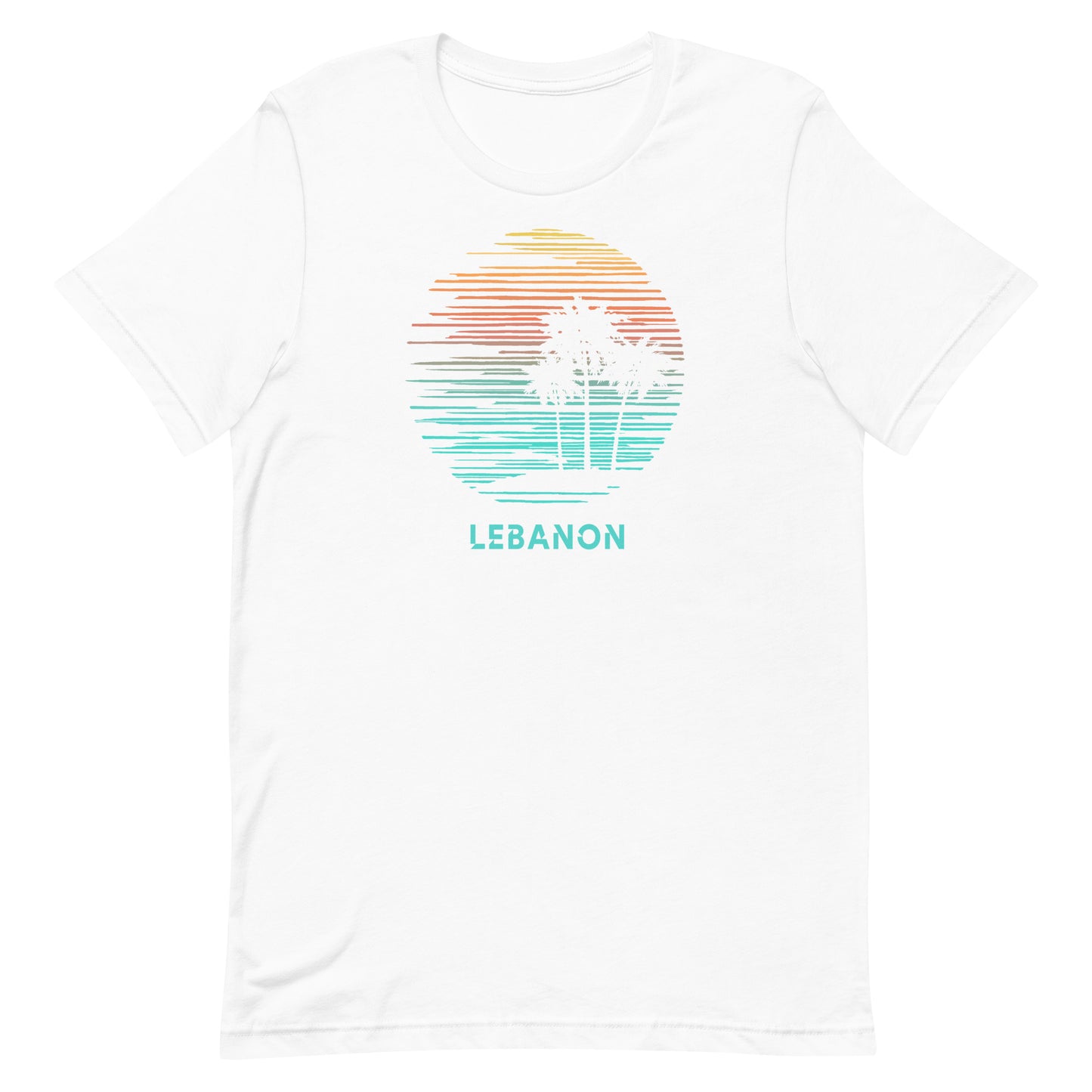 Lebanon Souvenir Vacation Artistic Unisex T-Shirt