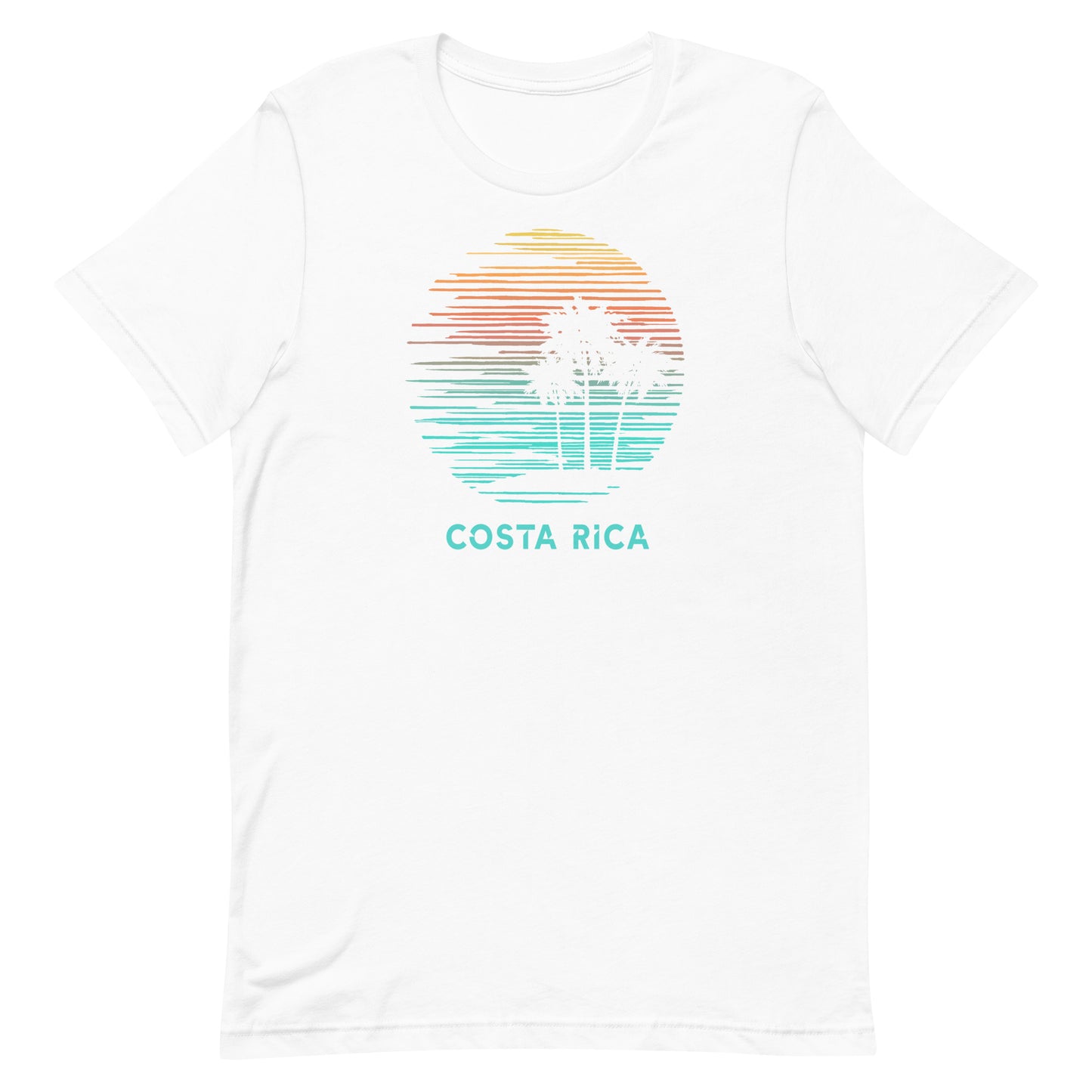 Costa Rica Souvenir Vacation Artistic Unisex T-Shirt