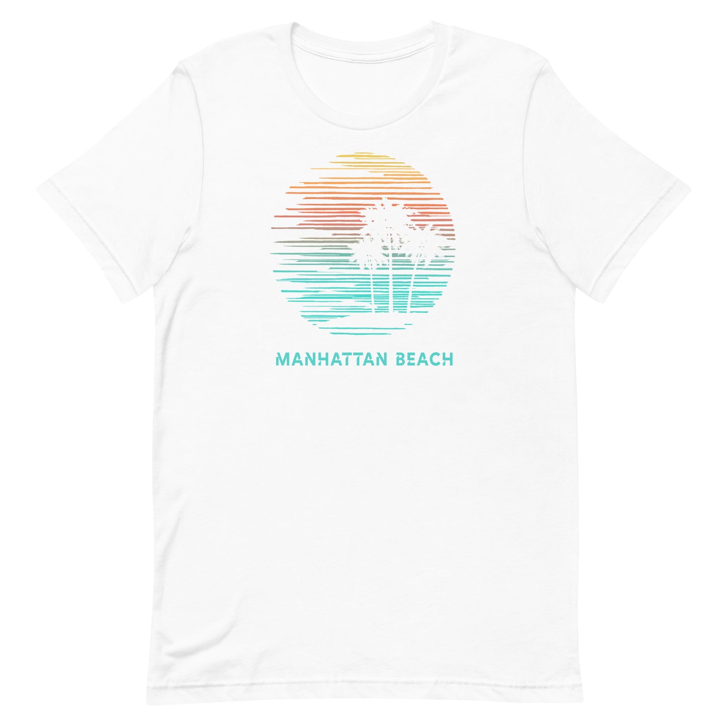 Manhattan Beach California Souvenir Vacation Artistic Unisex T-Shirt