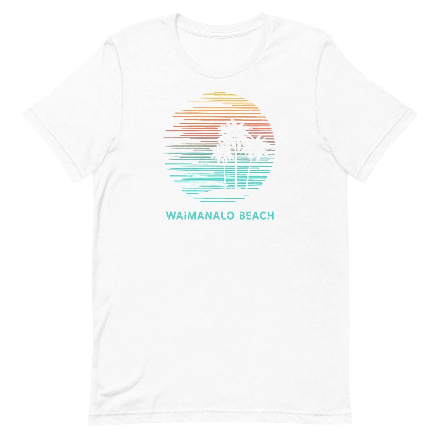 Waimanalo Beach Oahu Hawaii Souvenir Vacation Artistic Unisex