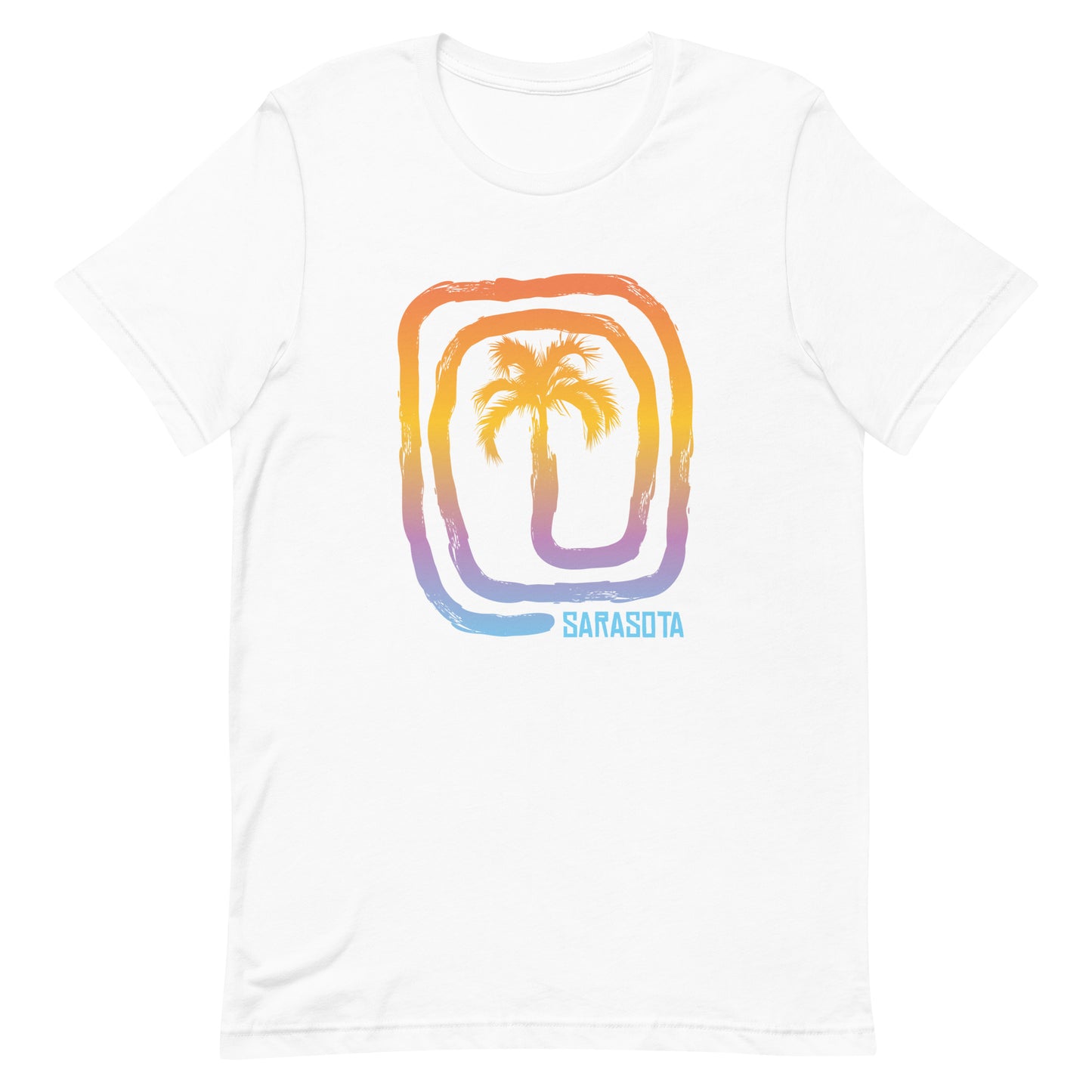 Cool Sarasota Florida Palm Tree Souvenir Vacation Unisex T-Shirt