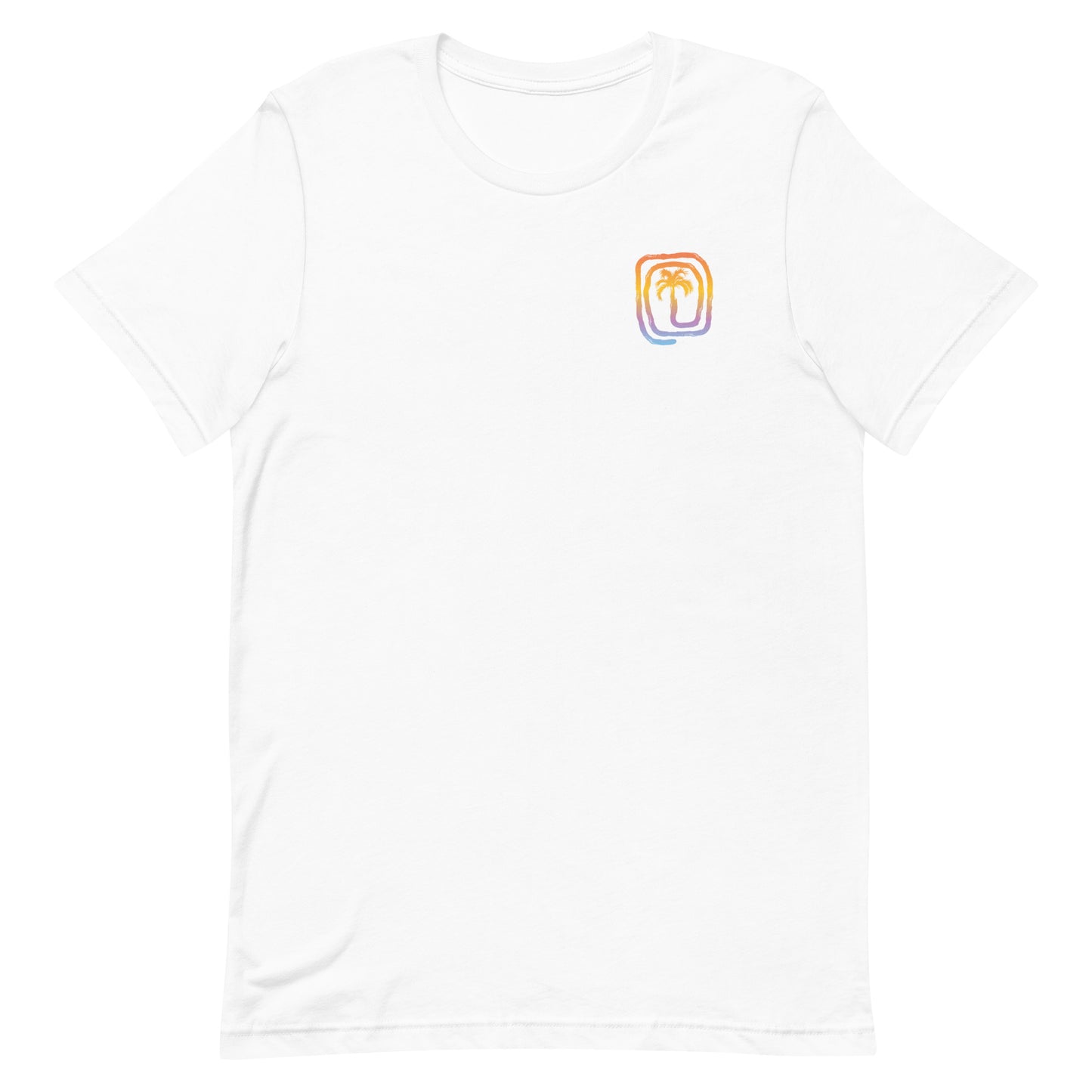 Palm Tree Cool Artistic Tropical Unisex T-Shirt