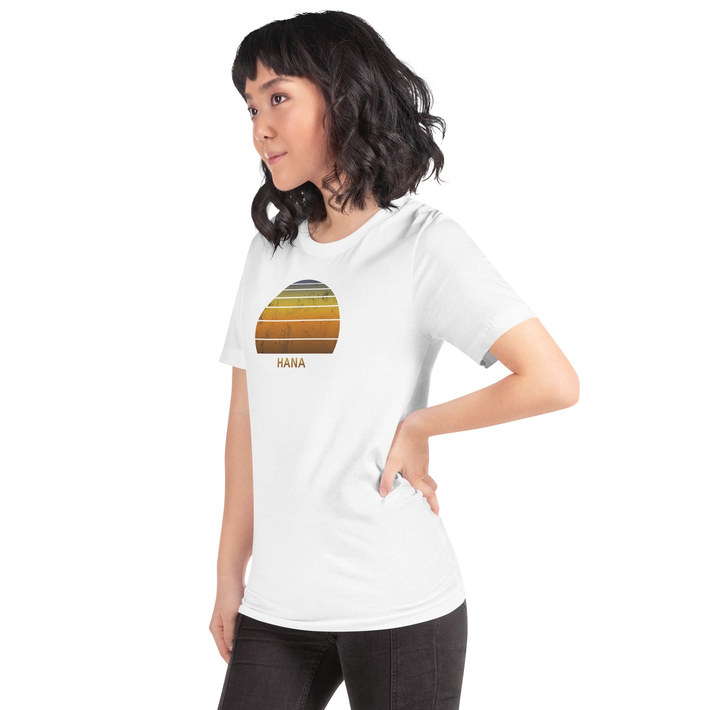 Retro Hana Maui Hawaii Sunset Unisex T-Shirt