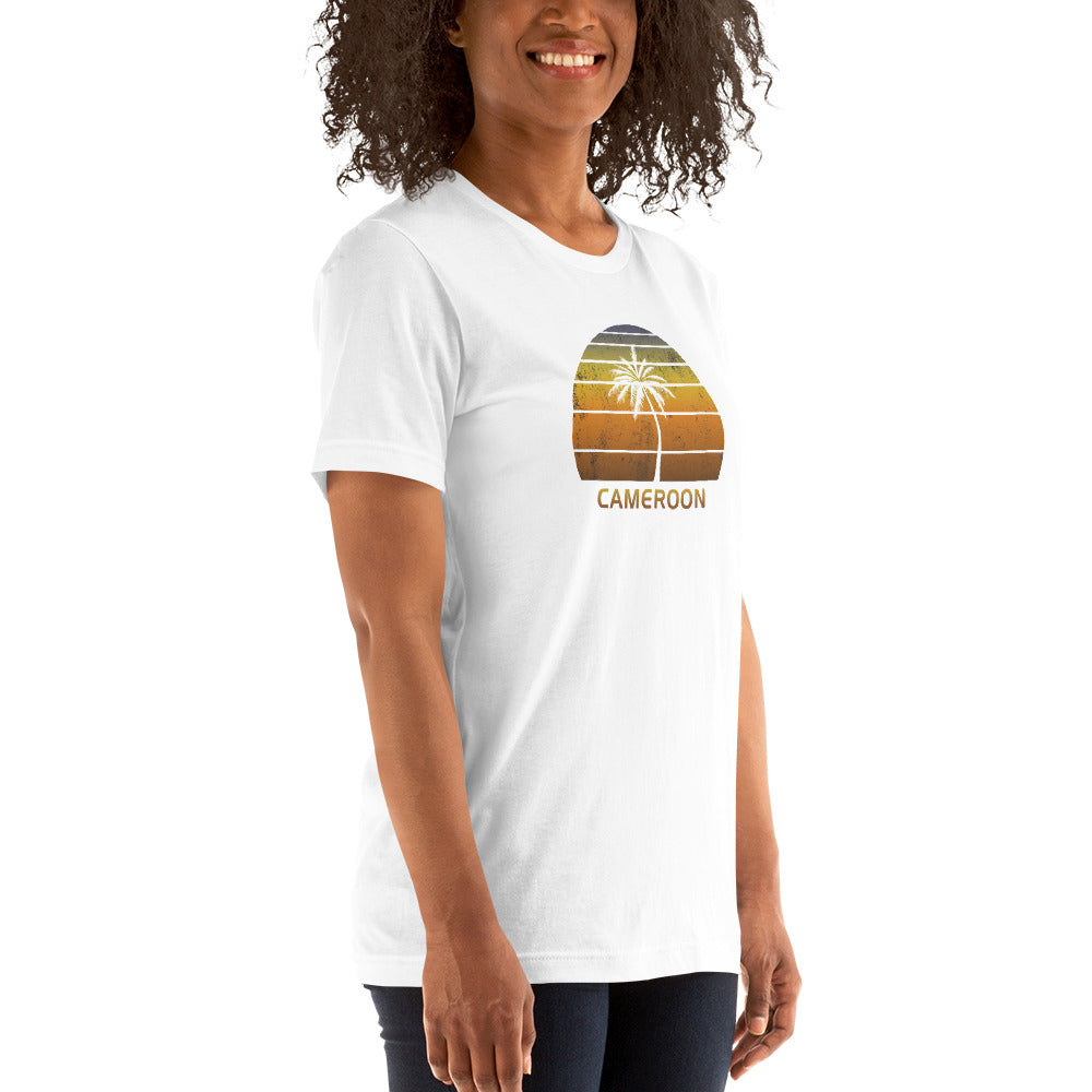 Vintage Cameroon Africa Sunset Unisex T-Shirt