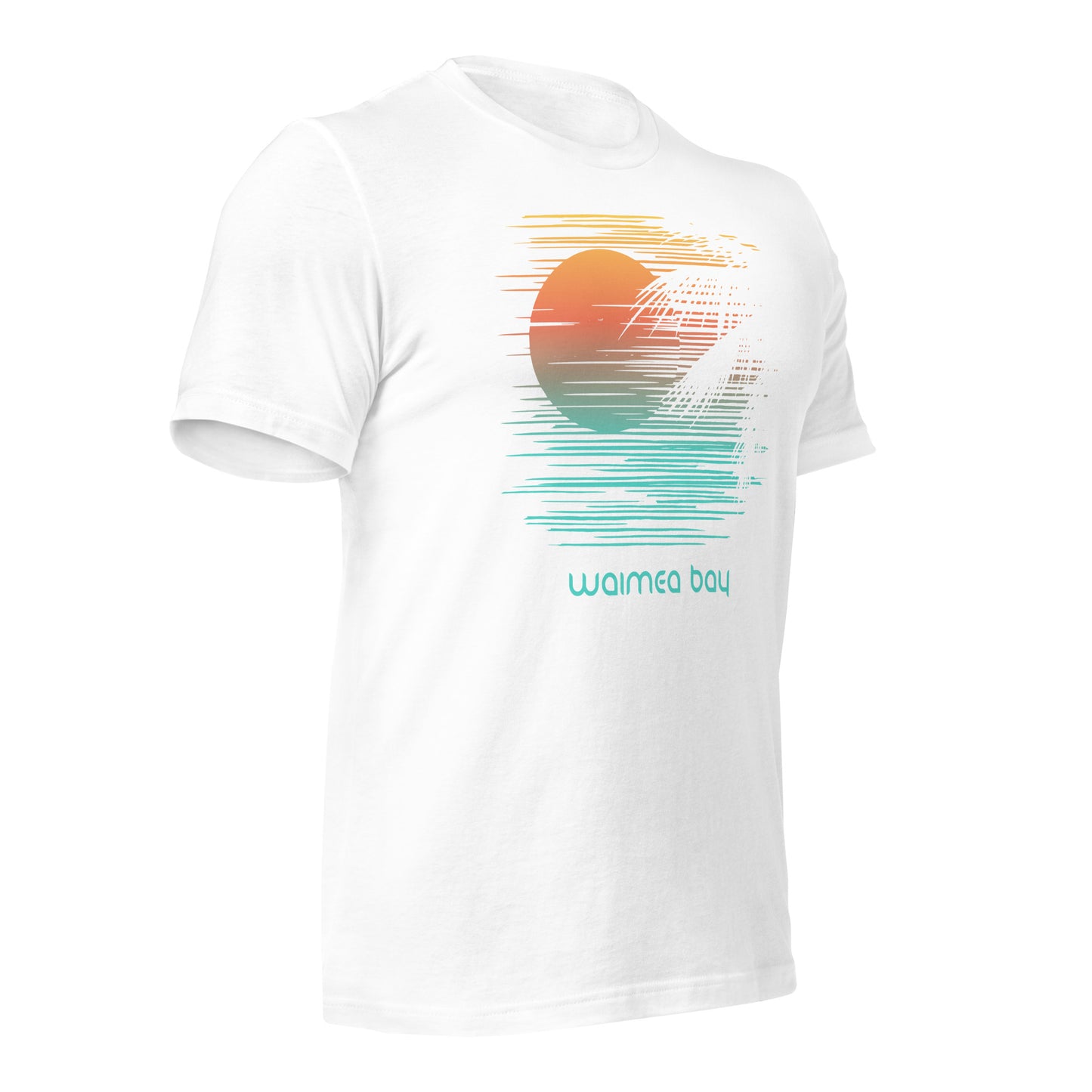 Waimea Bay Oahu Hawaii Vacation Souvenir Artistic Unisex T-Shirt