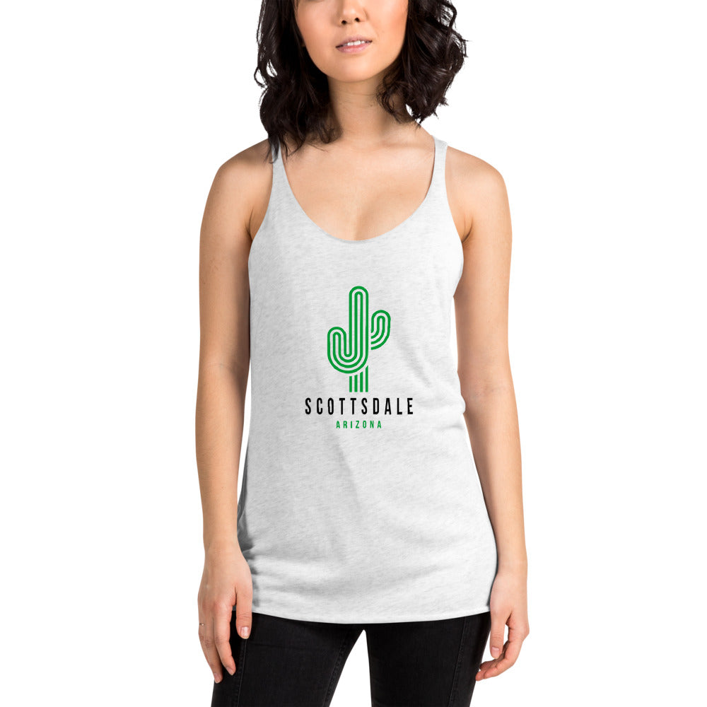 Scottsdale Arizona Women's Racerback Tank Top