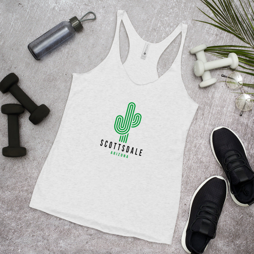 Scottsdale Arizona Women's Racerback Tank Top