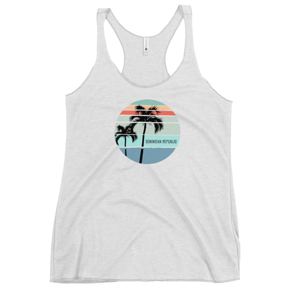Cool Dominican Republic Palm Tree Vacation Souvenir Women's