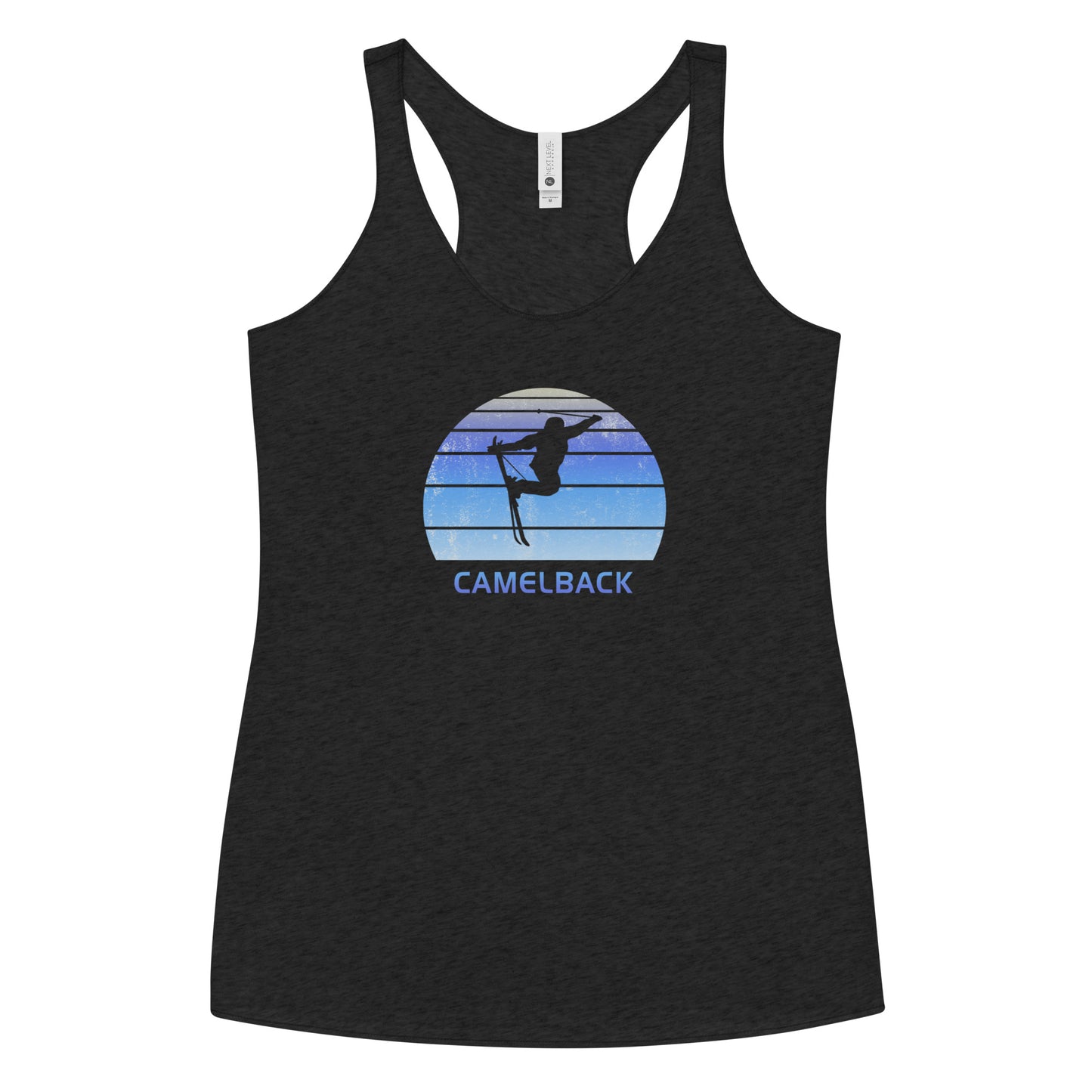 Funny Vintage Ski Camelback Arizona Women's Racerback Tank Top