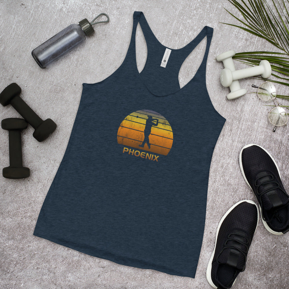Phoenix Arizona Golf Fan Golfer Women's Racerback Tank Top