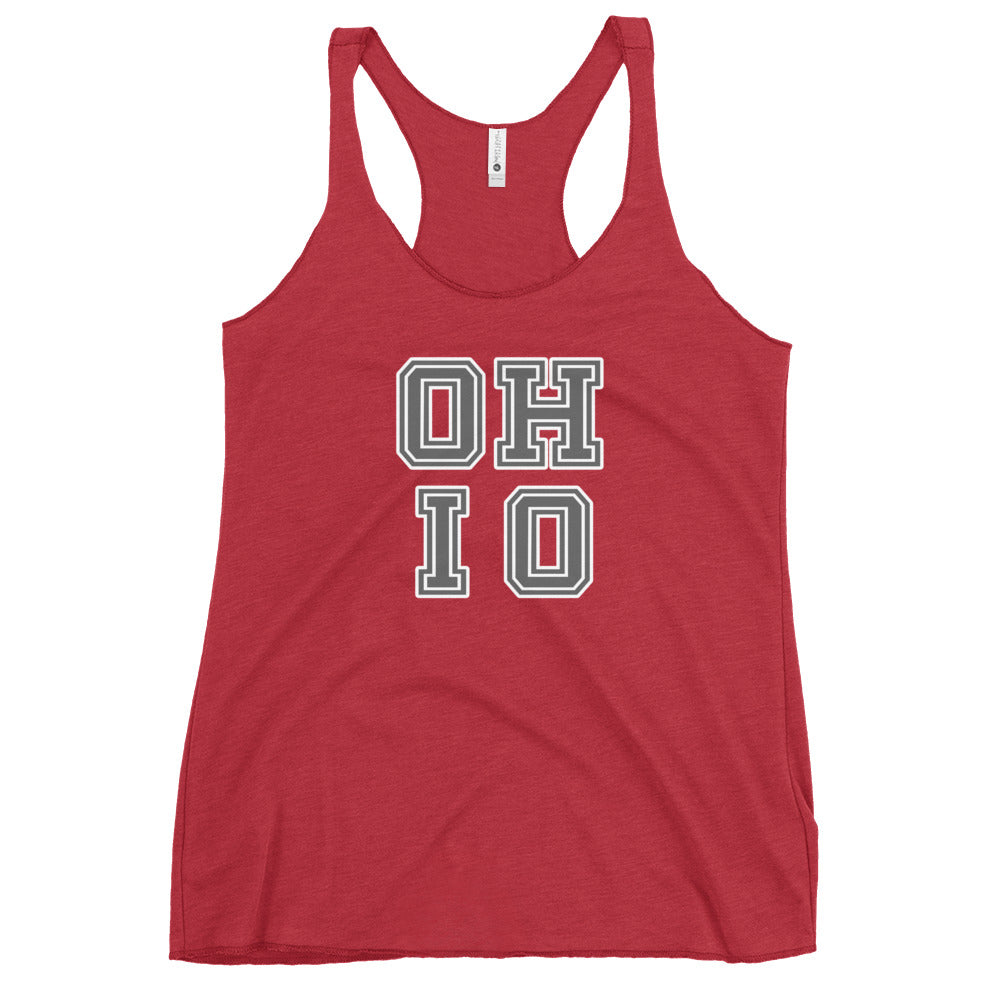 State Of Ohio Cool Native Home Fan Women's Racerback Tank Top