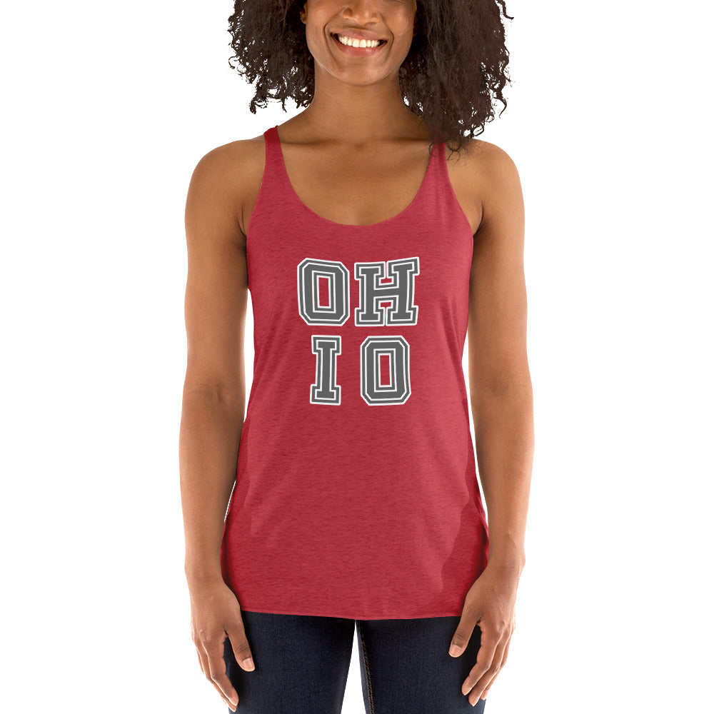 State Of Ohio Cool Native Home Fan Women's Racerback Tank Top