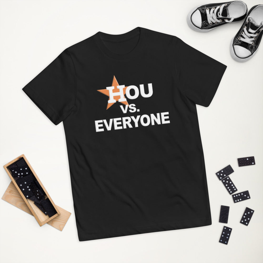 Houston Versus Everyone Funny Baseball Fan Youth Jersey T-Shirt