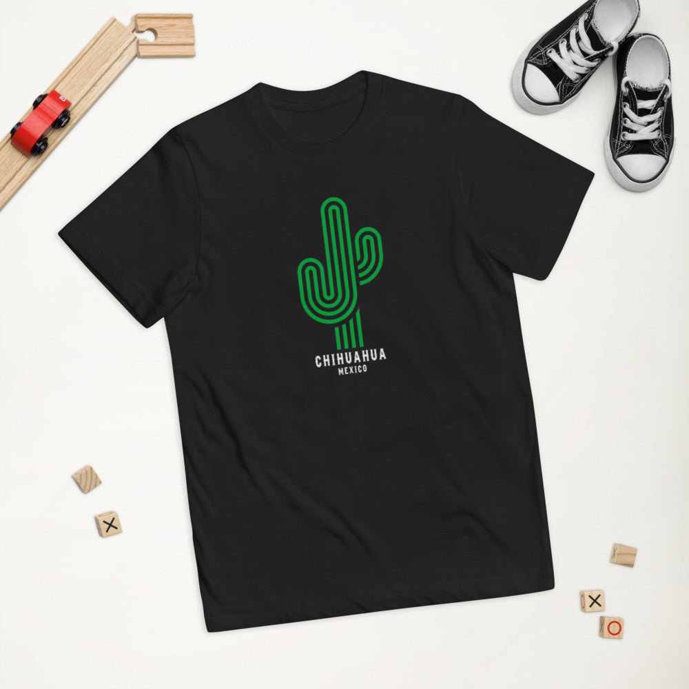 Chihuahua Mexico Graphic Print Youth Jersey T-Shirt