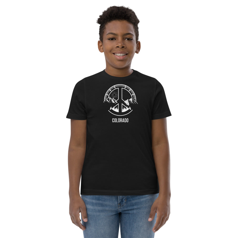 Cool Colorado Outdoors Fan Nature Lover Ski Youth Jersey T-Shirt