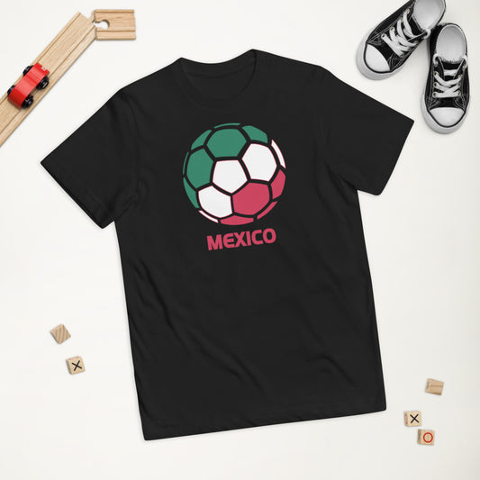 Mexico National Soccer Team Football Country Flag Pride Youth Jersey T-Shirt