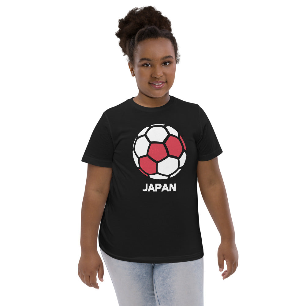 Japan National Soccer Team Football Country Flag Pride Youth Jersey T-Shirt