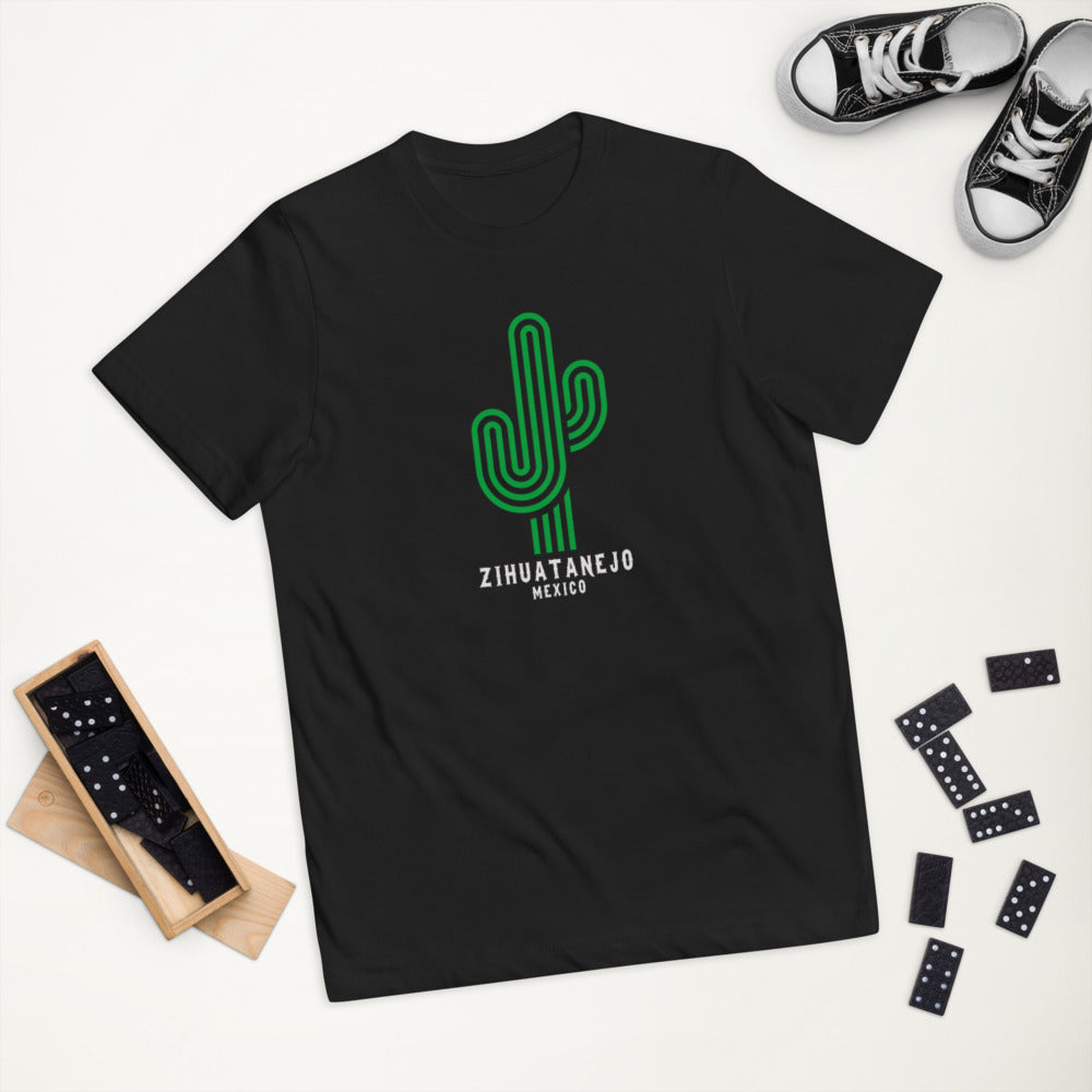 Zihuatanejo Mexico Graphic Print Youth Jersey T-Shirt