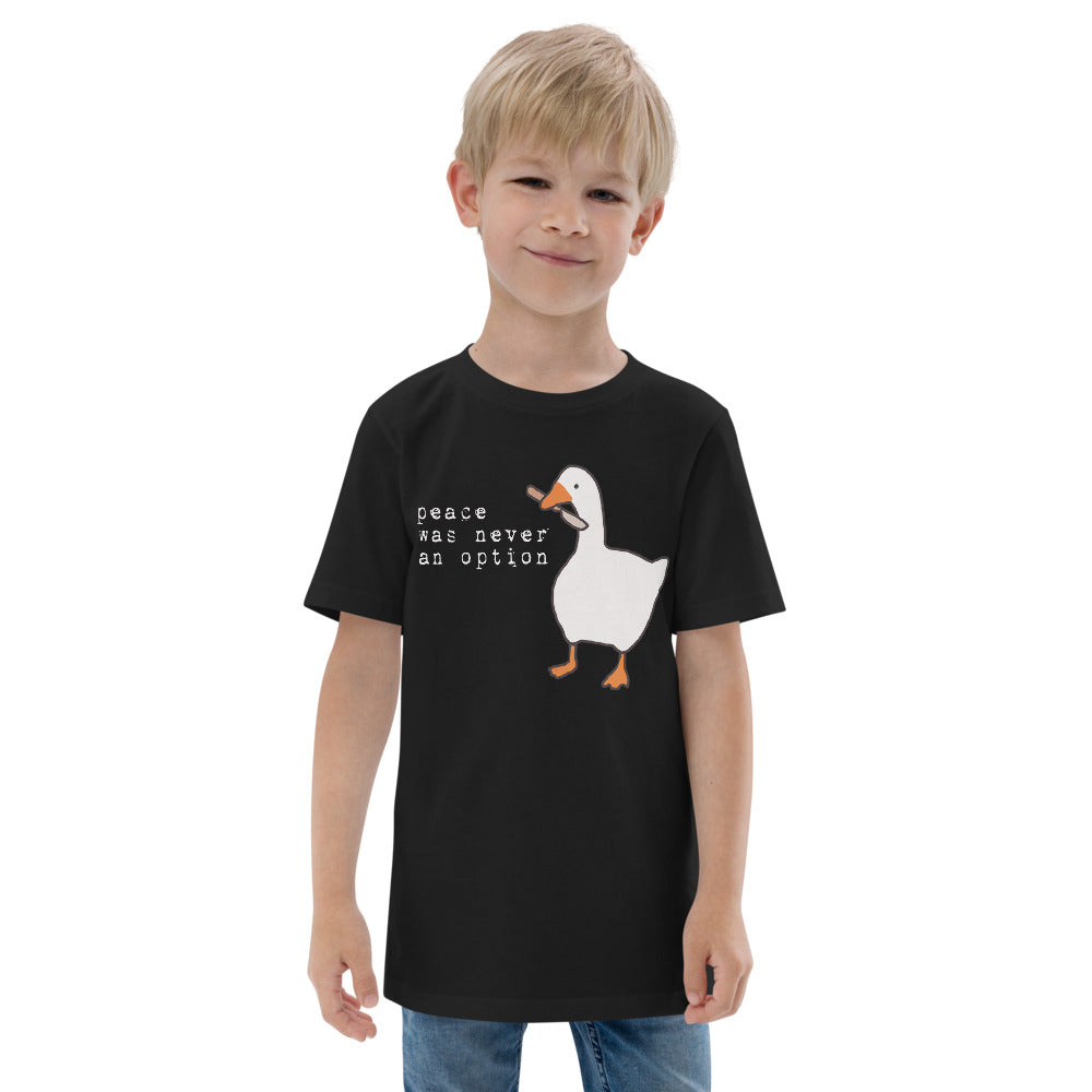 Untitled Goose Slogan Gamer Video Game Fan Youth Jersey T-Shirt