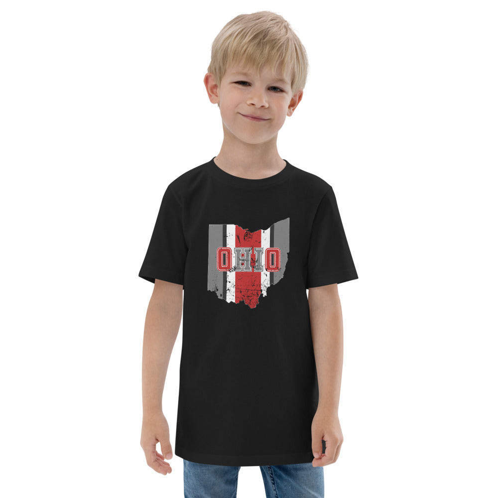 Retro State Of Ohio Cool Native Fan Youth Jersey T-Shirt