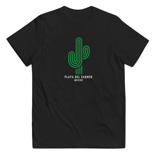 Playa Del Carmen Mexico Graphic Print Youth Jersey T-Shirt