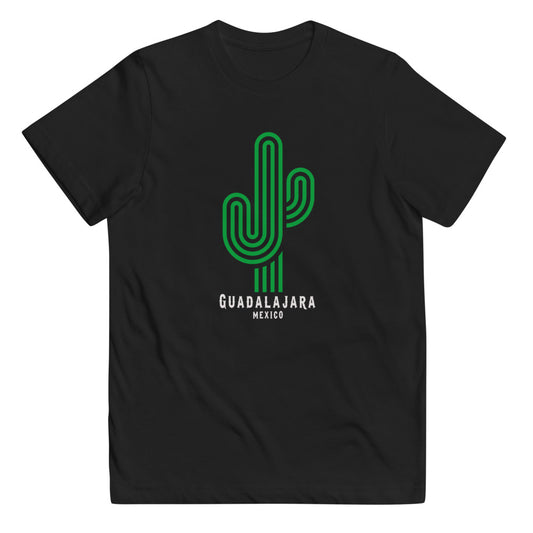 Guadalajara Mexico Graphic Print Youth Jersey T-Shirt