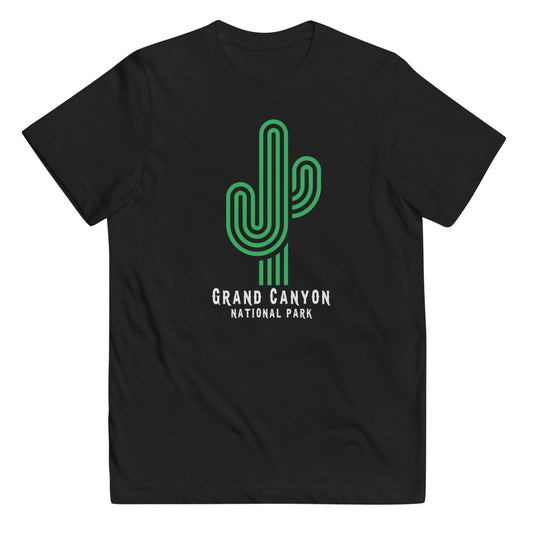 Grand Canyon National Park Arizona Graphic Print Youth Jersey T-Shirt