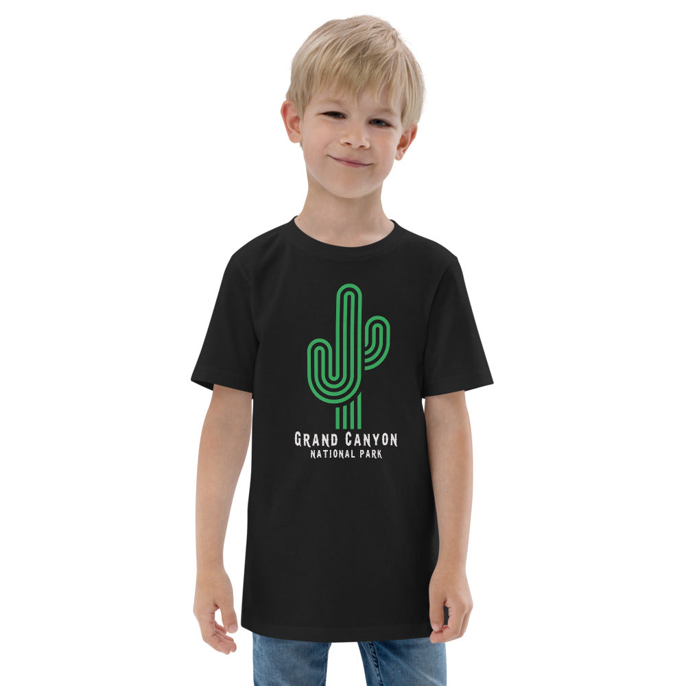 Grand Canyon National Park Arizona Graphic Print Youth Jersey T-Shirt