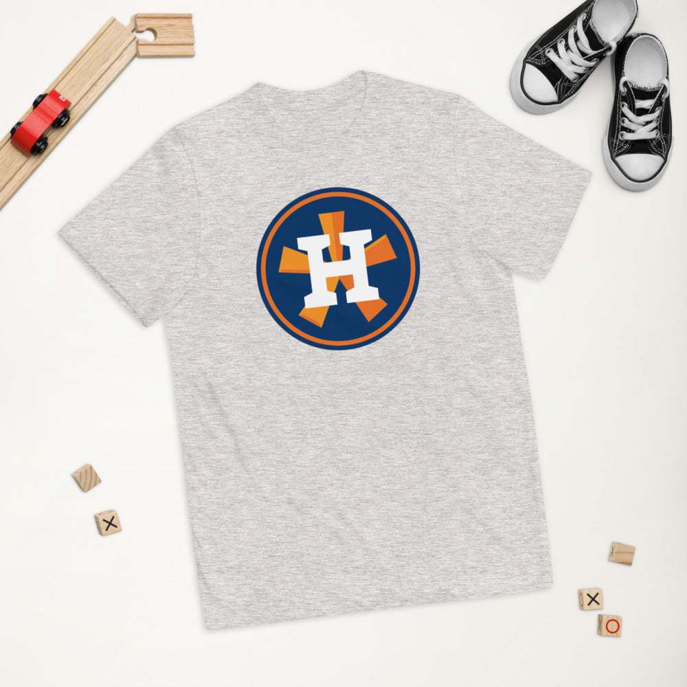 Anti Houston Asterisk Funny Baseball Fan Youth Jersey T-Shirt