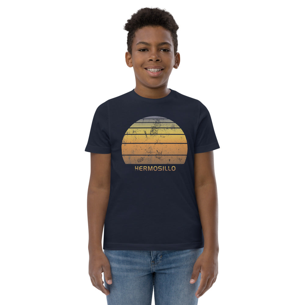 Retro Hermosillo Mexico Youth Jersey T-Shirt