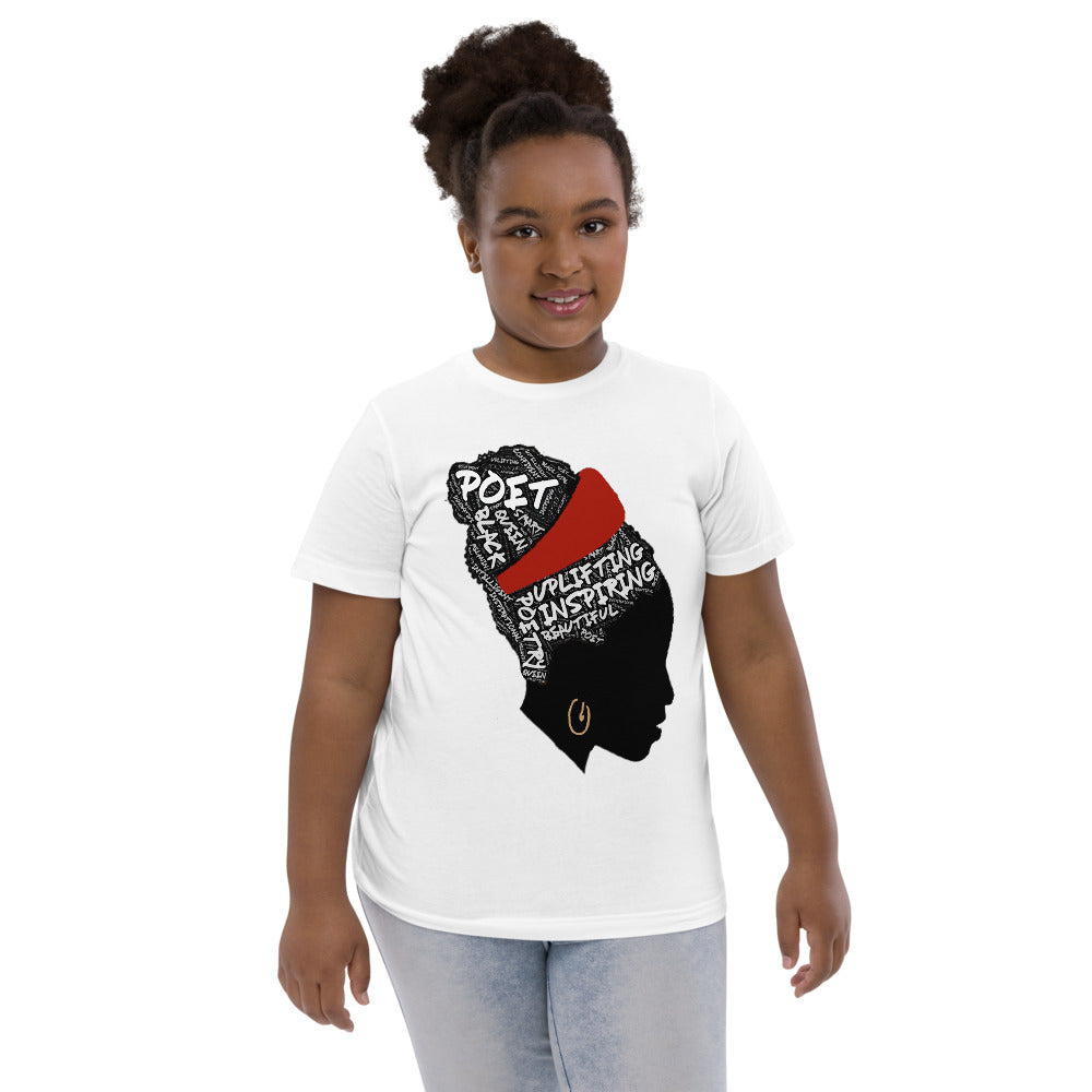 Amanda Gorman The Hill We Climb Poem 2021 Presidential Inauguration Souvenir Youth Jersey T-Shirt