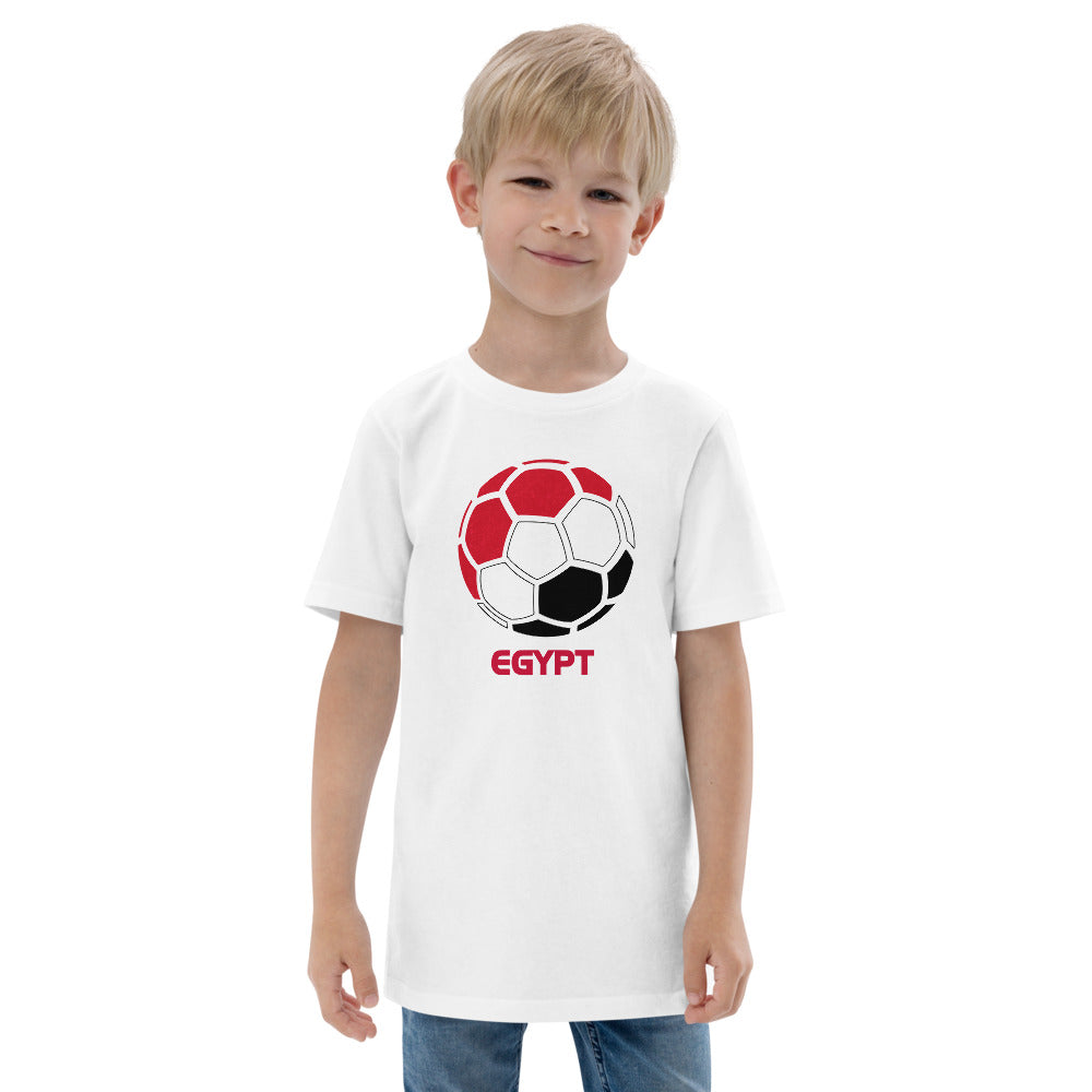 Egypt National Soccer Team Football Pride Country Flag Youth Jersey T-Shirt