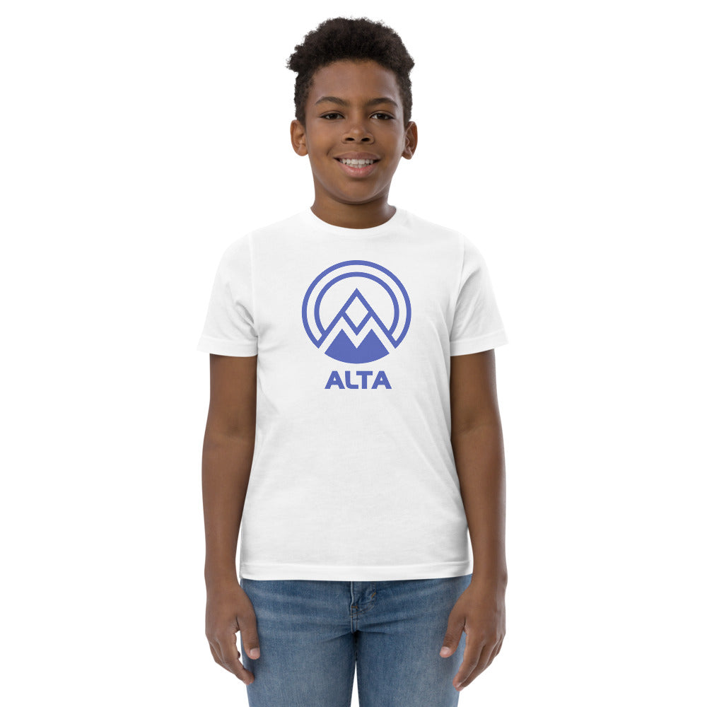 Alta Utah Skiing Snowboarding Fan Youth Jersey T-Shirt