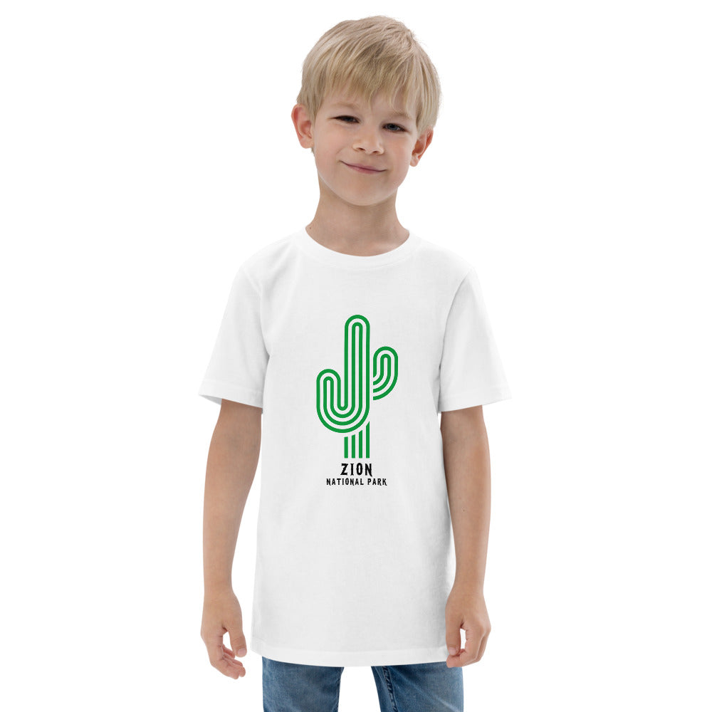 Zion National Park Utah Youth Jersey T-Shirt