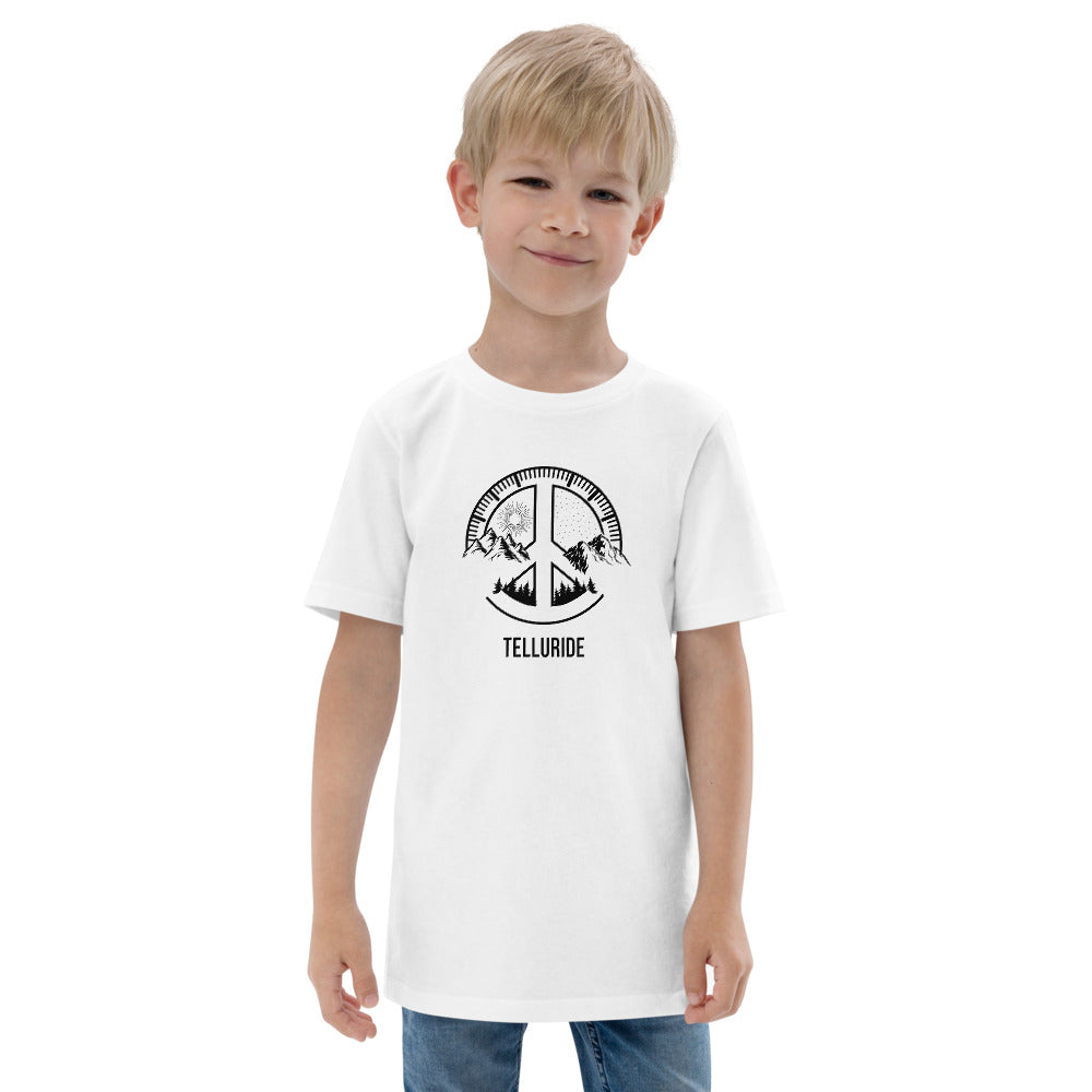 Telluride Colorado Skiing Fan Snowboarding Camping Youth Jersey T-Shirt