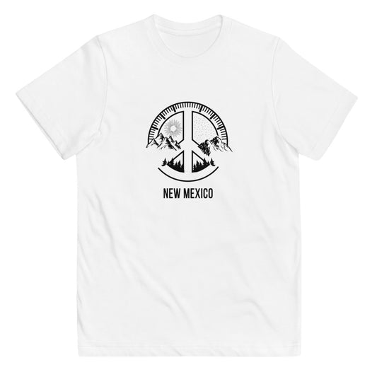 New Mexico Skiing Fan Snowboarding Camping Youth Jersey T-Shirt