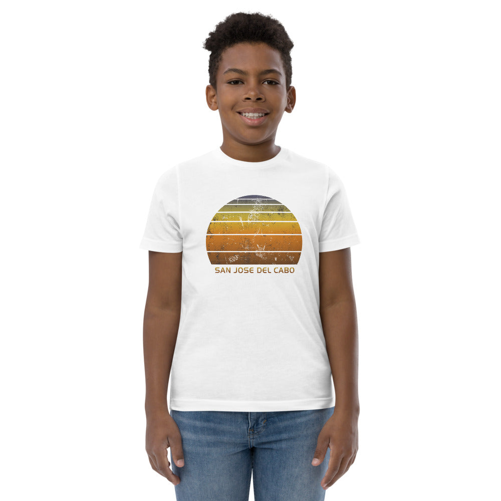 Retro San Jose Del Cabo Mexico Mexican Beach Vacation Souvenir Youth Jersey T-Shirt