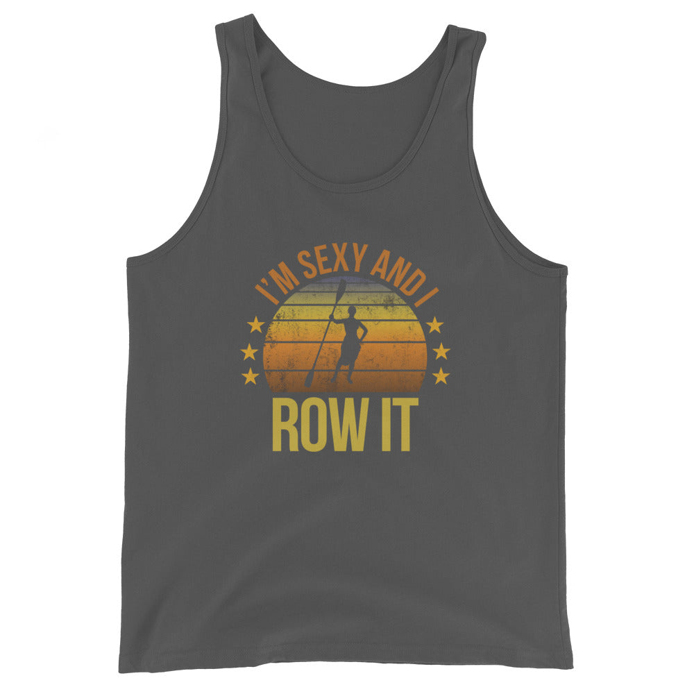 Funny Kayak Fan Canoeing Kayaking Female Quote Joke Sarcastic Unisex Tank Top