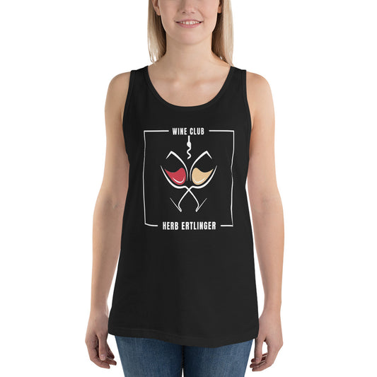 Herb Ertlinger Wine Unisex Tank Top Funny TV Sitcom Quote