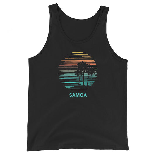 Samoa Polynesia Cool Souvenir Vacation Artistic Unisex Tank Top