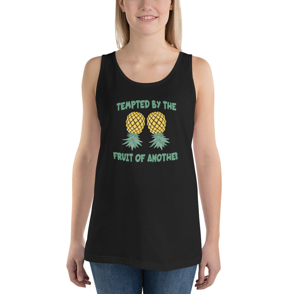 Funny Swinger Quote Unisex Tank Top Upside Down Pineapple Lifestyle