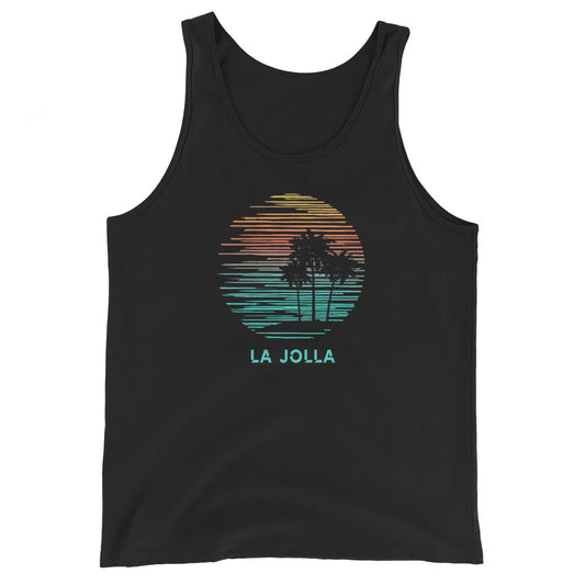 La Jolla California Cool Souvenir Vacation Artistic Unisex Tank Top